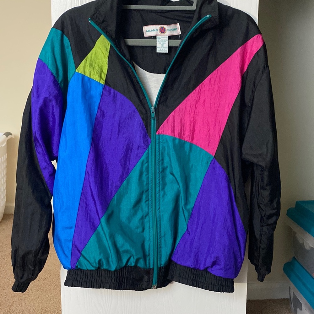 Vintage 80's Windbreaker Jacket
